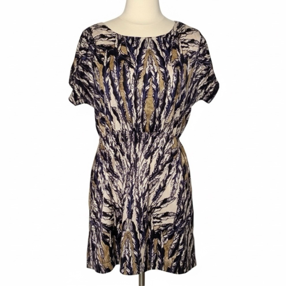 Anthropologie Maude boatneck dolman short sleeve mini dress. Size Small. - Picture 5 of 7